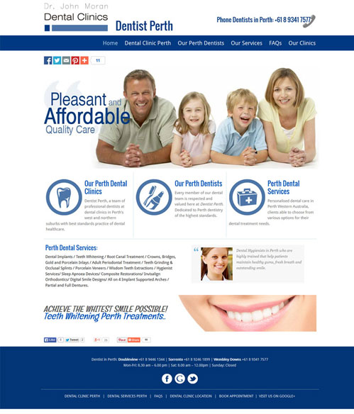 Dentist-webdesign-perth