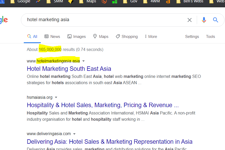 Hotel marketing Asia, winning web design.